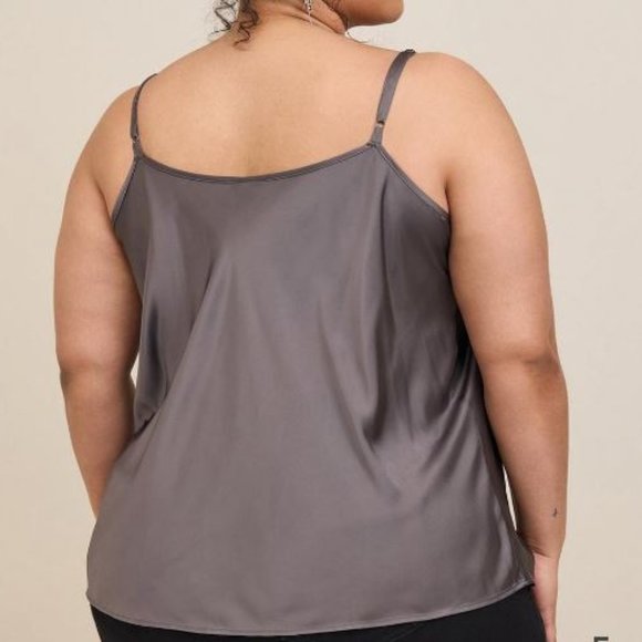 Torrid - Satin Cowl Neck Cami - Picture 3 of 3